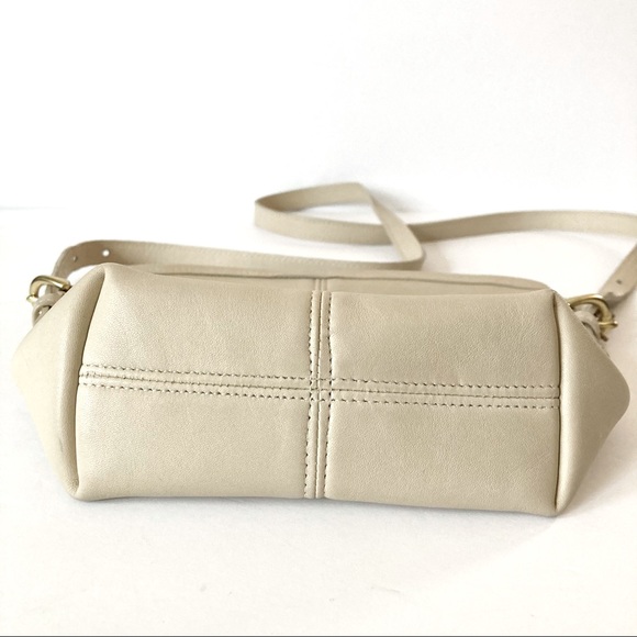 Vintage Coach Cream Beige Leather Soho 4107 Bag - Picture 7 of 16